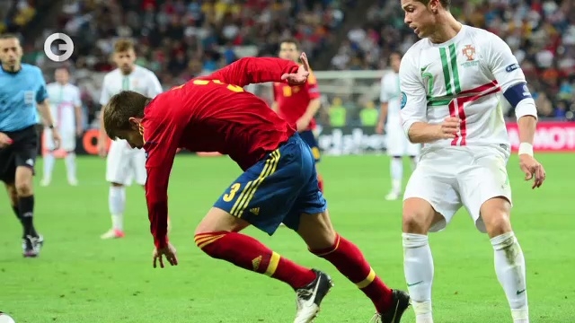 Смотреть в HD -  Португалия 0:0 ( 2:4 - пен. ) - Испания Роналду едет дом... fudbol video smotret video fudbol